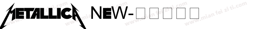 MetallicA NEW字体转换